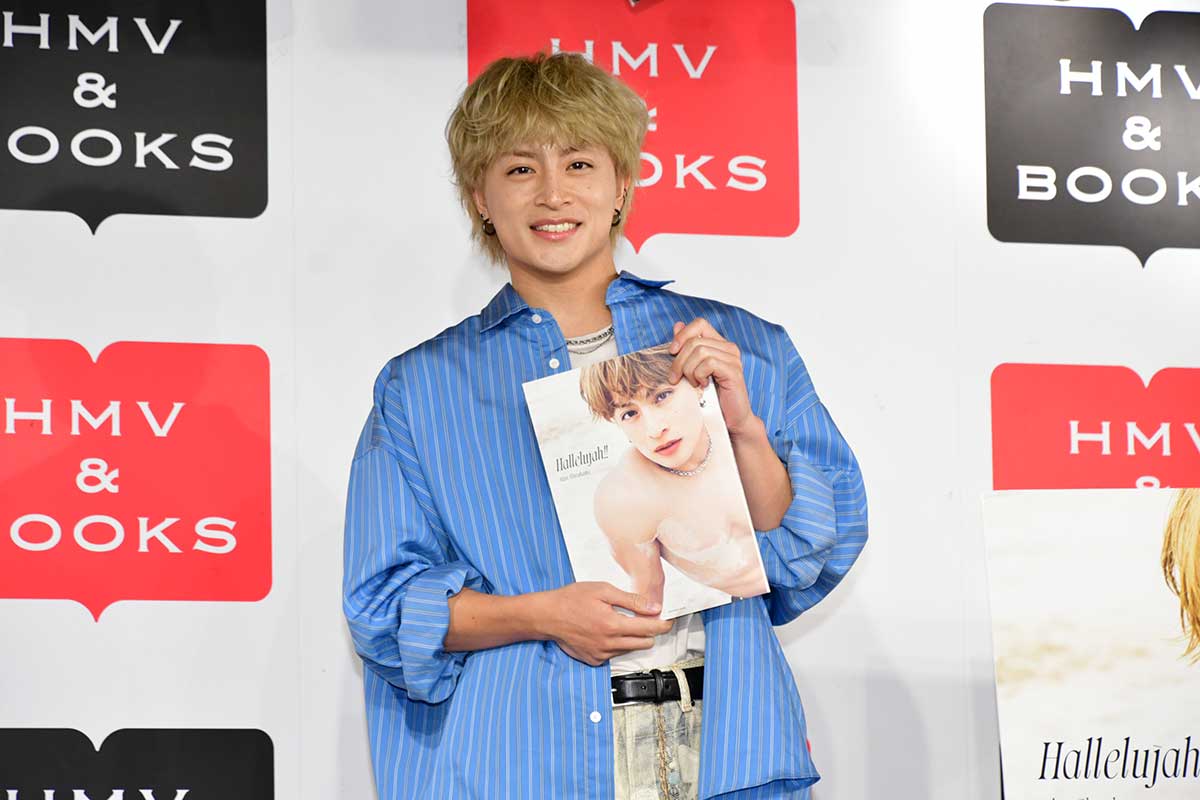 白濱亜嵐、LDHは「社風が筋肉」　事務所のジムには「誰かしらいる」　写真集で3か月の肉体改造