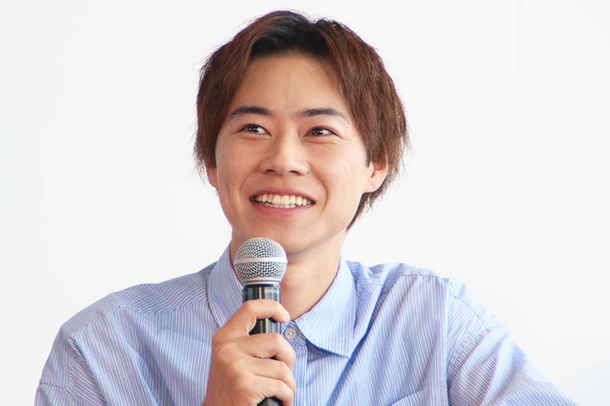 イベントに出席した戸塚純貴【写真：ENCOUNT編集部】