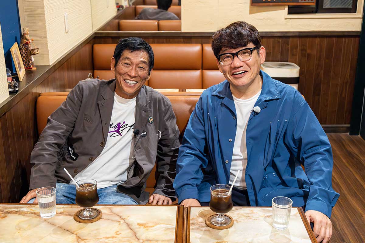 明石家さんま、BSテレ東初出演　喫茶店の思い出は「死ぬほど話がある」　『飯尾和樹のずん喫茶』開局25周年