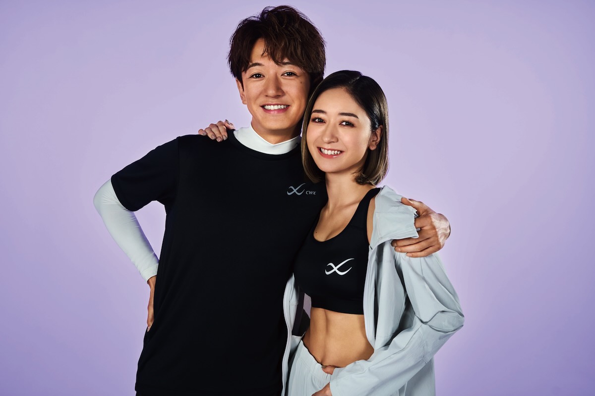 みちょぱ＆大倉士門、ワコール「CW-X」チャレンジングパートナー就任　「ペアで楽しむのもおすすめ」