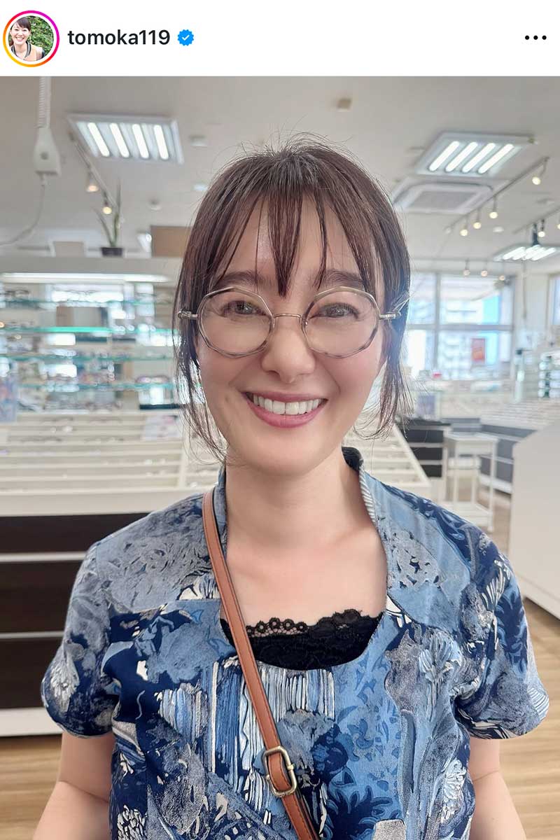 竹中知華アナウンサーの実際の投稿【写真:インスタグラム(@tomoka119)より】