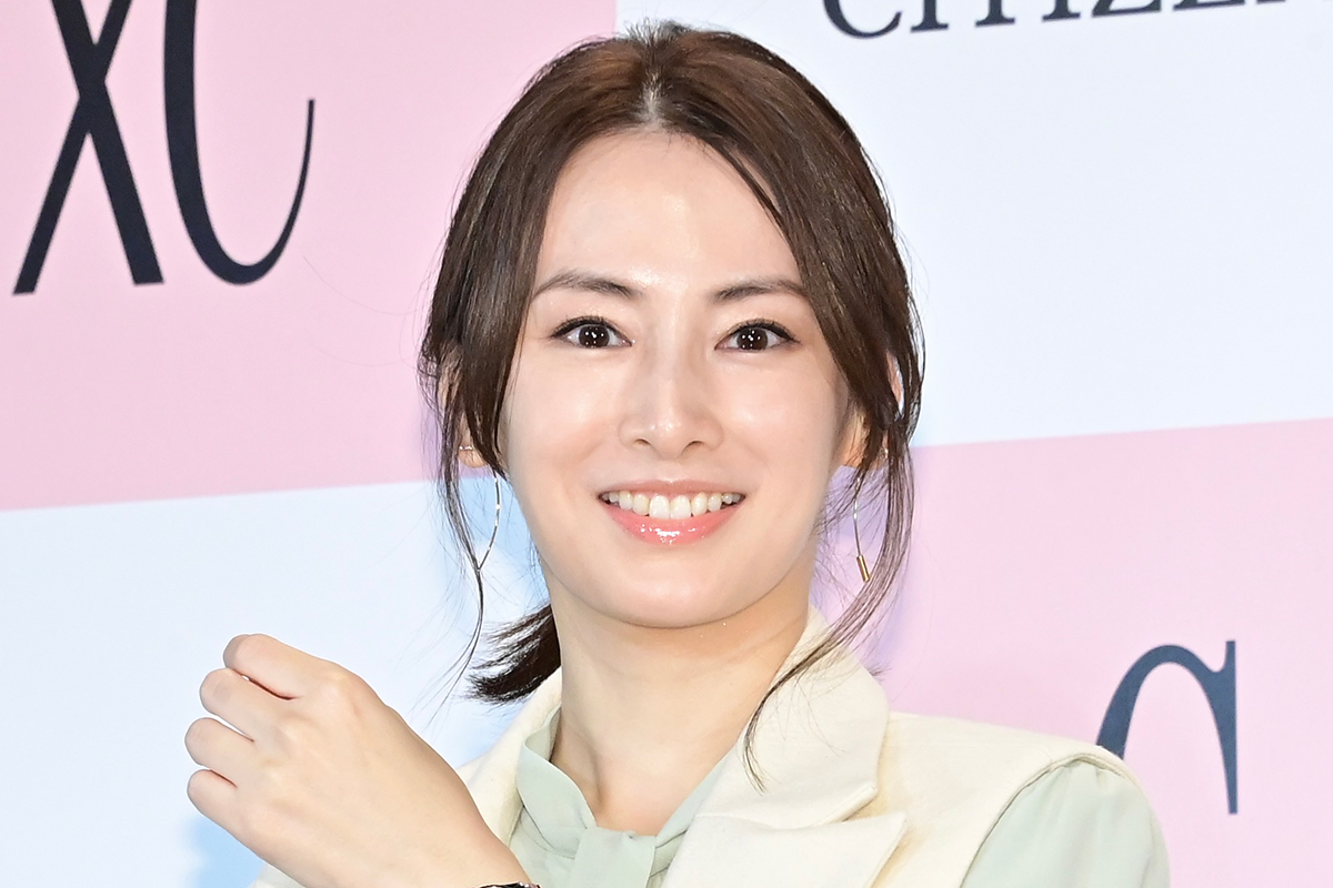イベントに出席した北川景子【写真：ENCOUNT編集部】