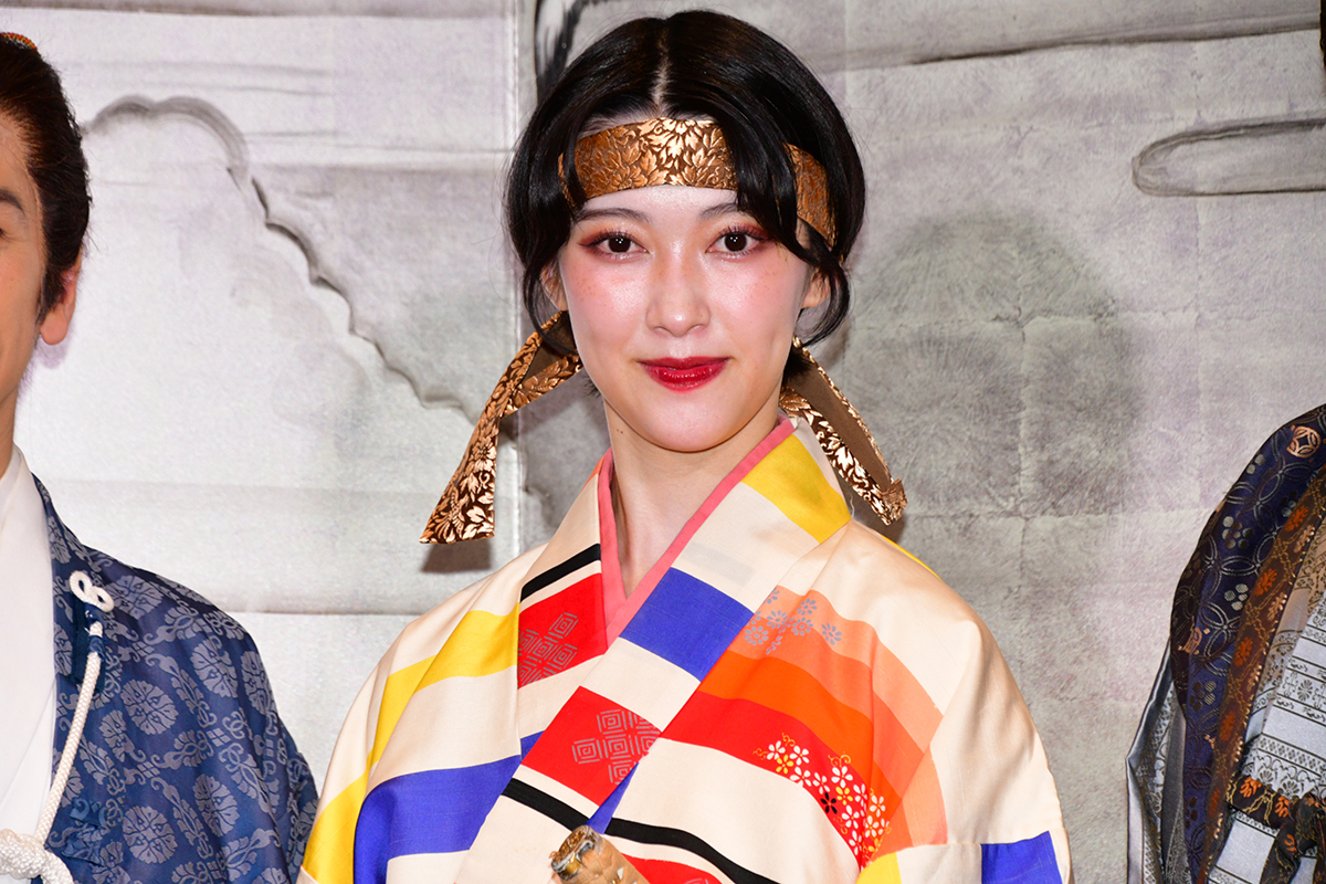 桜井凜、時代劇で初舞台「人生の宝物になりました」　座長の和泉元彌らに感謝「心が震える」