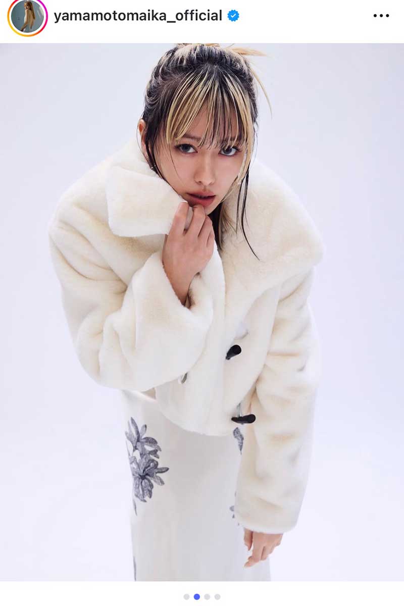 山本舞香【写真:インスタグラム(@yamamotomaika_official)より】
