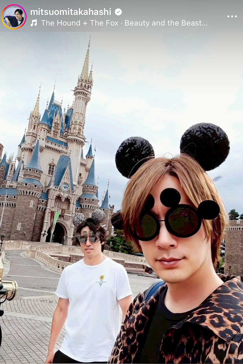 高橋光臣の実際の投稿【写真：インスタグラム（@mitsuomitakahashi）より】