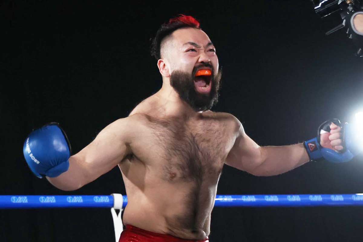 BreakingDownにも参戦したプロレスラー、ひげ剃り落として激変　「普通にイケメン」「20歳若返った！」ファン衝撃