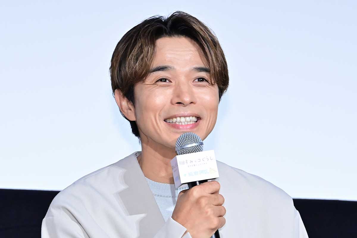 2児の父・井ノ原快彦、子どもズラリの舞台あいさつに大興奮「うわっ、すごい！」