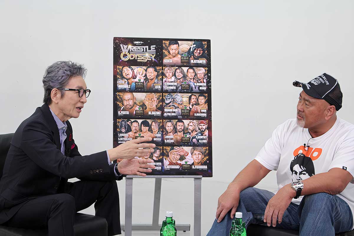 武藤敬司×古舘伊知郎の対談が実現　伝説の名調子が「10.11」ノアで再現か？「実況乗っ取っちゃおうかな」