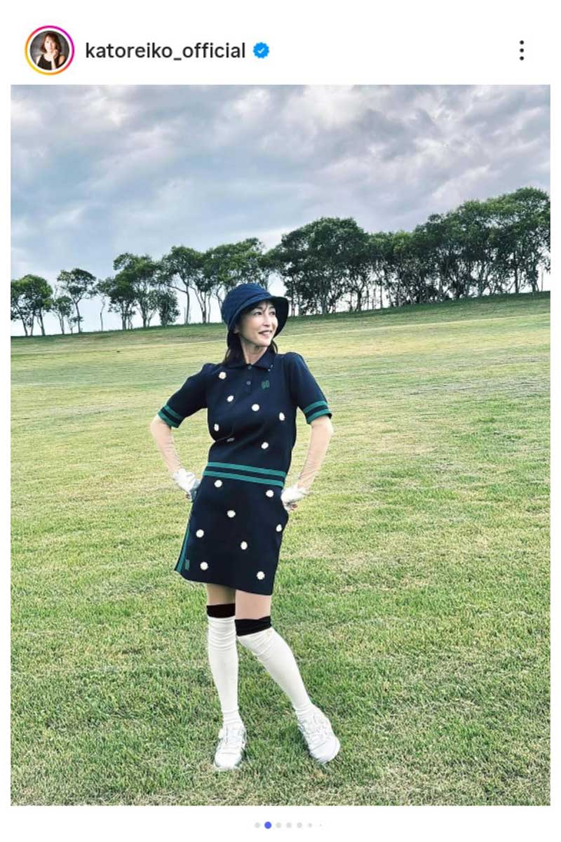 かとうれいこの実際の投稿【写真:インスタグラム(@katoreiko_official)より】