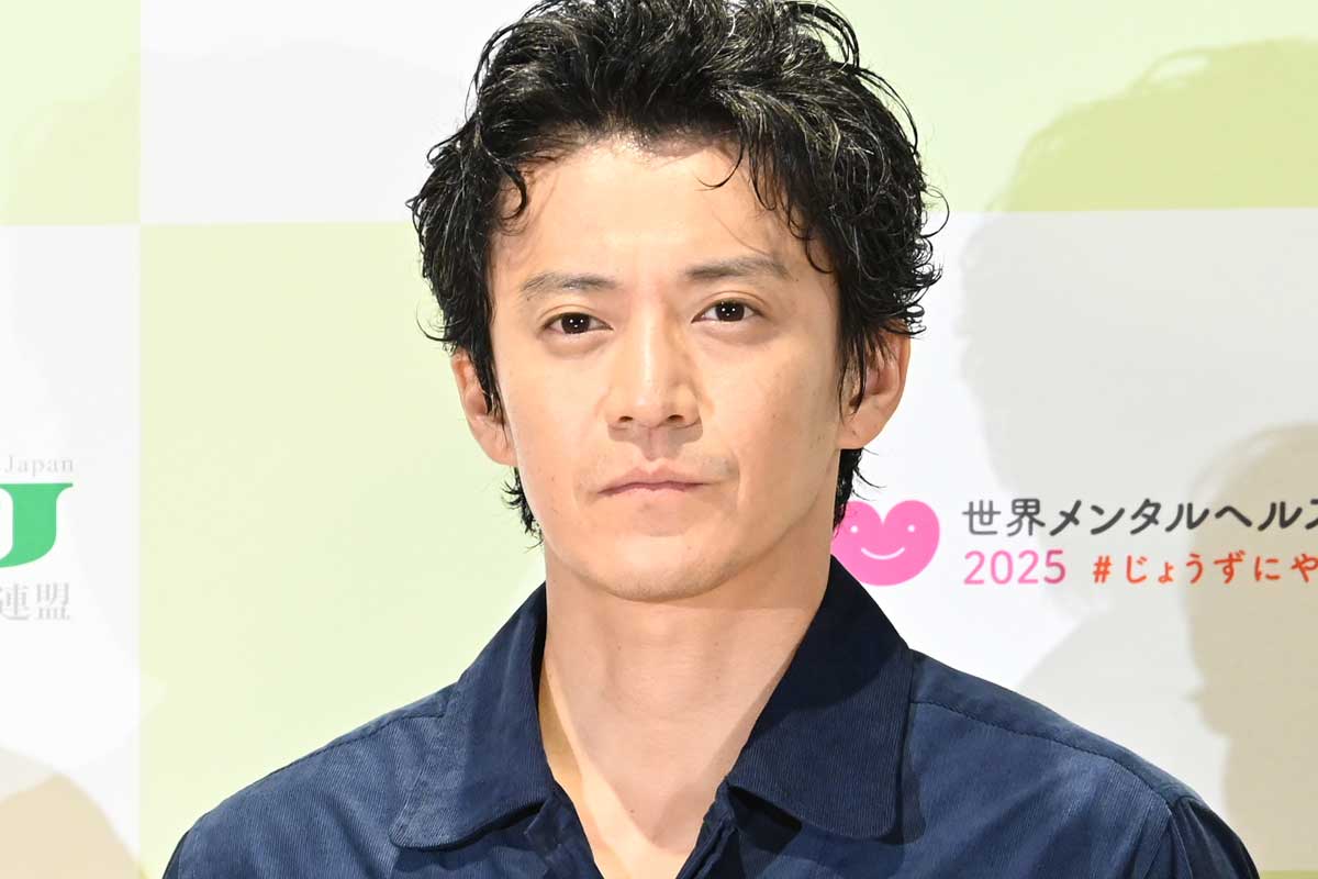 公開収録に出席した小栗旬【写真:ENCOUNT編集部】