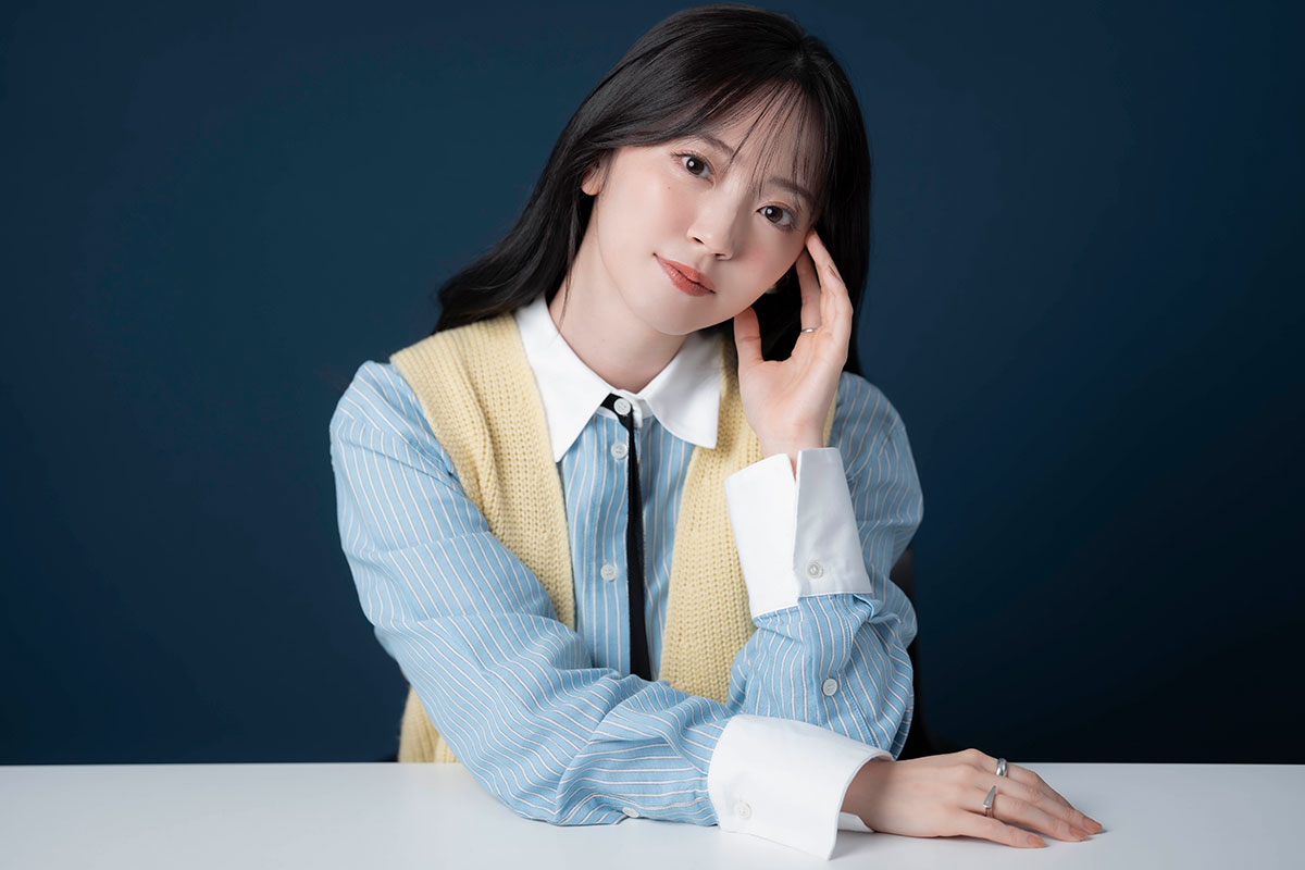 「私の原動力は、応援してくださるみなさんです」と語った【写真:藤岡雅樹】