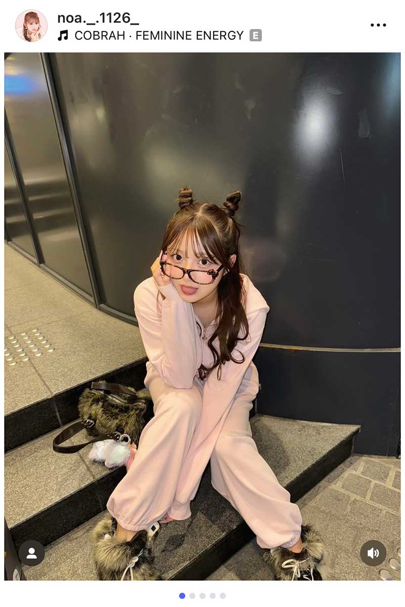 希空の実際の投稿【写真:インスタグラム(@noa._.1126_)より】
