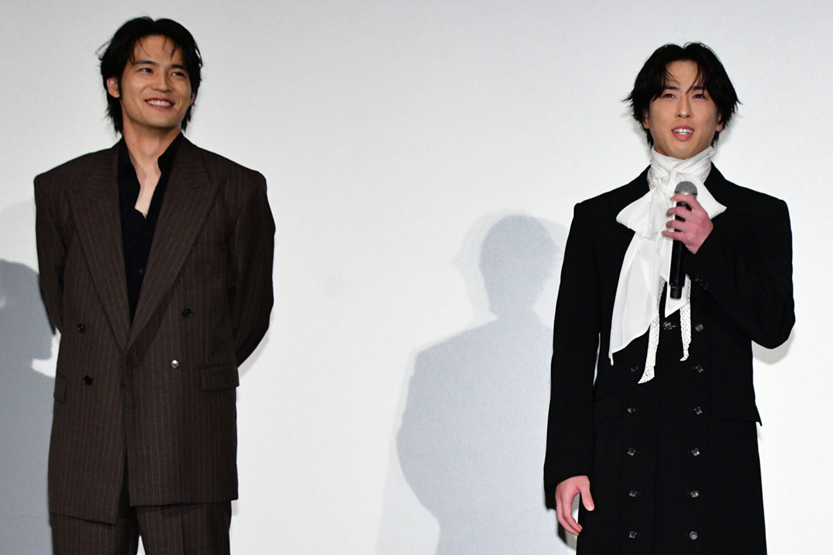 水上恒司、宮舘涼太のファンエピソードを舞台あいさつで披露「すごい揺れてましたよ（笑）」