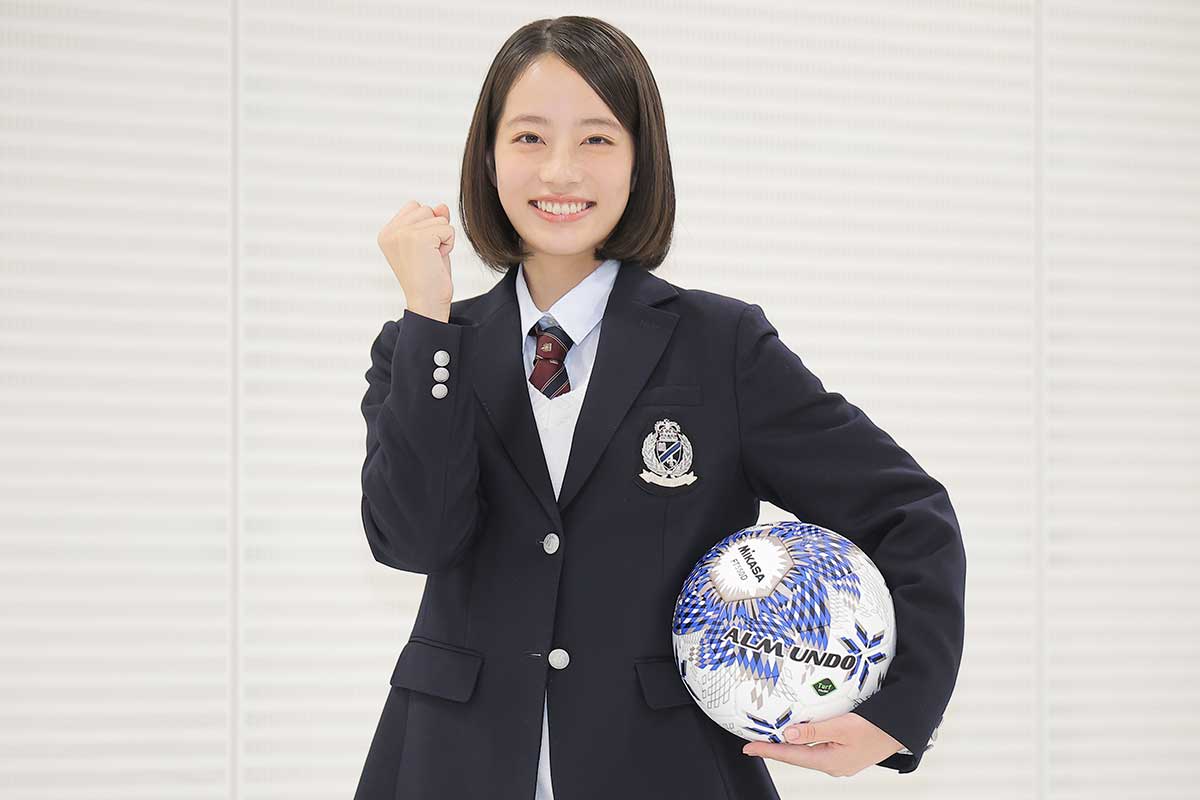 発表会に出席した池端杏慈【写真:ENCOUNT編集部】