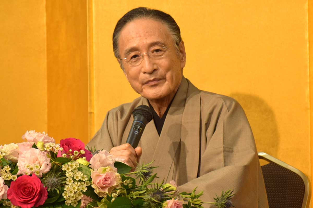 人間国宝・片岡仁左衛門、文化勲章受章に喜び＆照れ笑い「子孫への置き土産です」