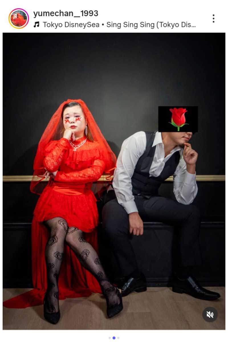 ゆめちゃんの実際の投稿【写真:インスタグラム(@yumechan__1993)より】