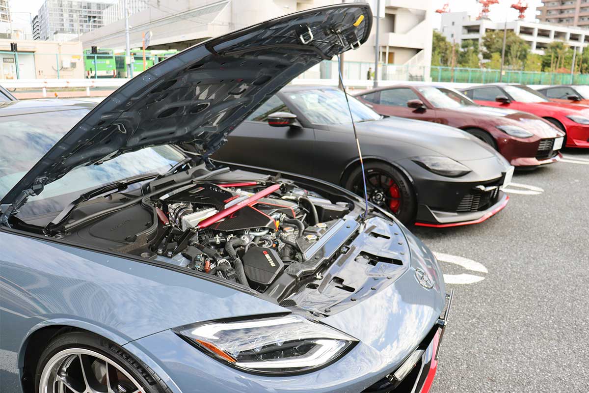 超こだわりのフェアレディZが大集合【写真：ENCOUNT編集部】