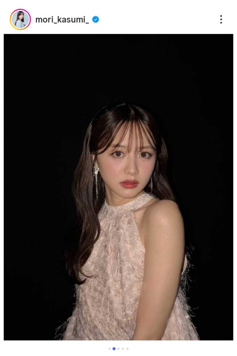 森香澄の実際の投稿【写真:インスタグラム(@mori_kasumi_)より】