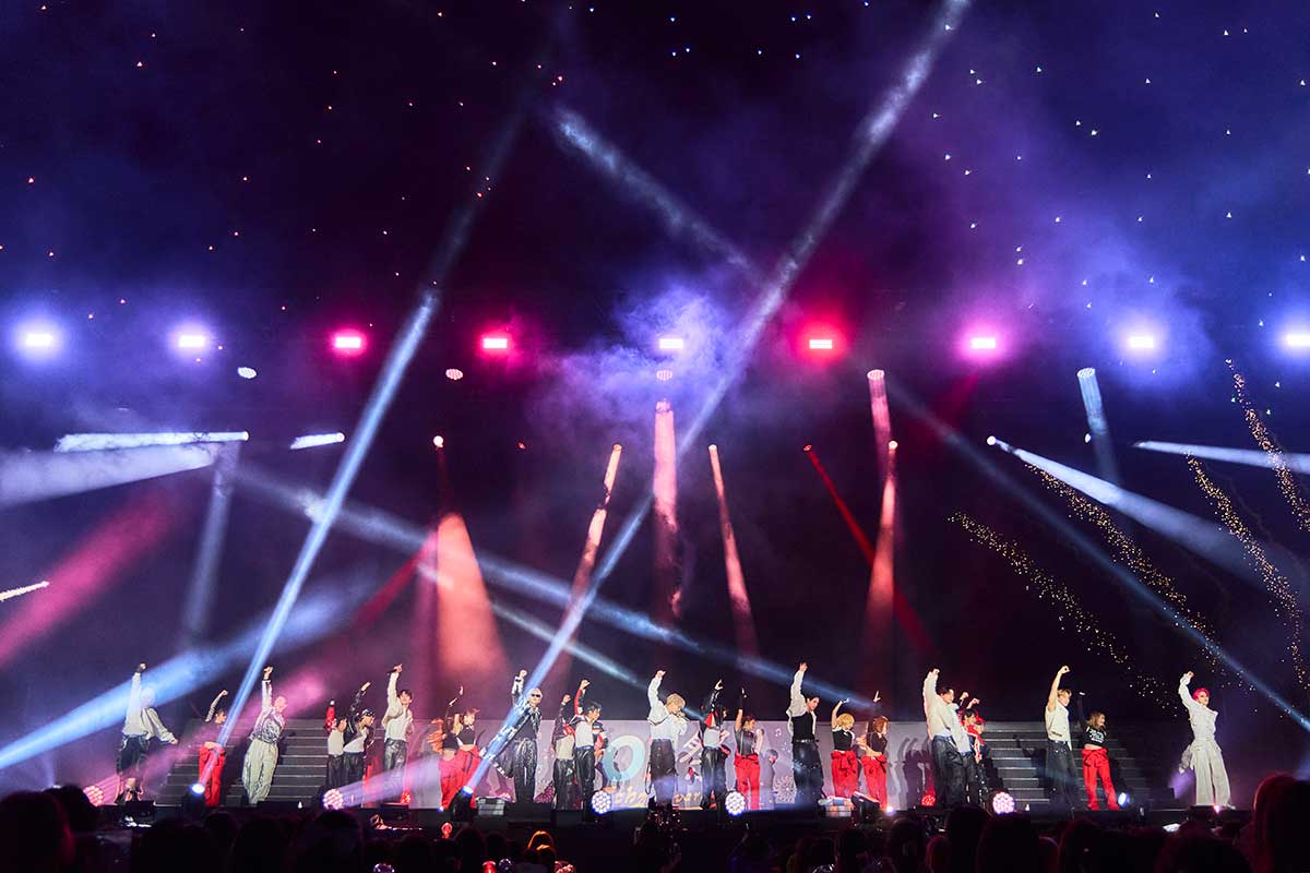 『JO1 5th Anniversary～祭り～』を開催した【写真：(C)LAPONE ENTERTAINMENT】