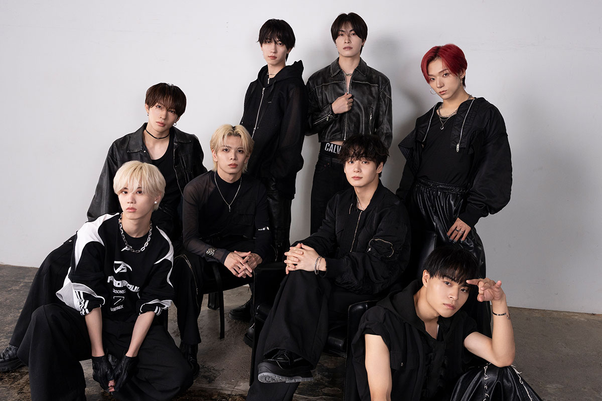 (前列左から)小堀柊、栗田航兵、太田駿静、海帆(後列左から)高橋わたる、四谷真佑、西島蓮汰、古瀬直輝【写真:増田美咲】