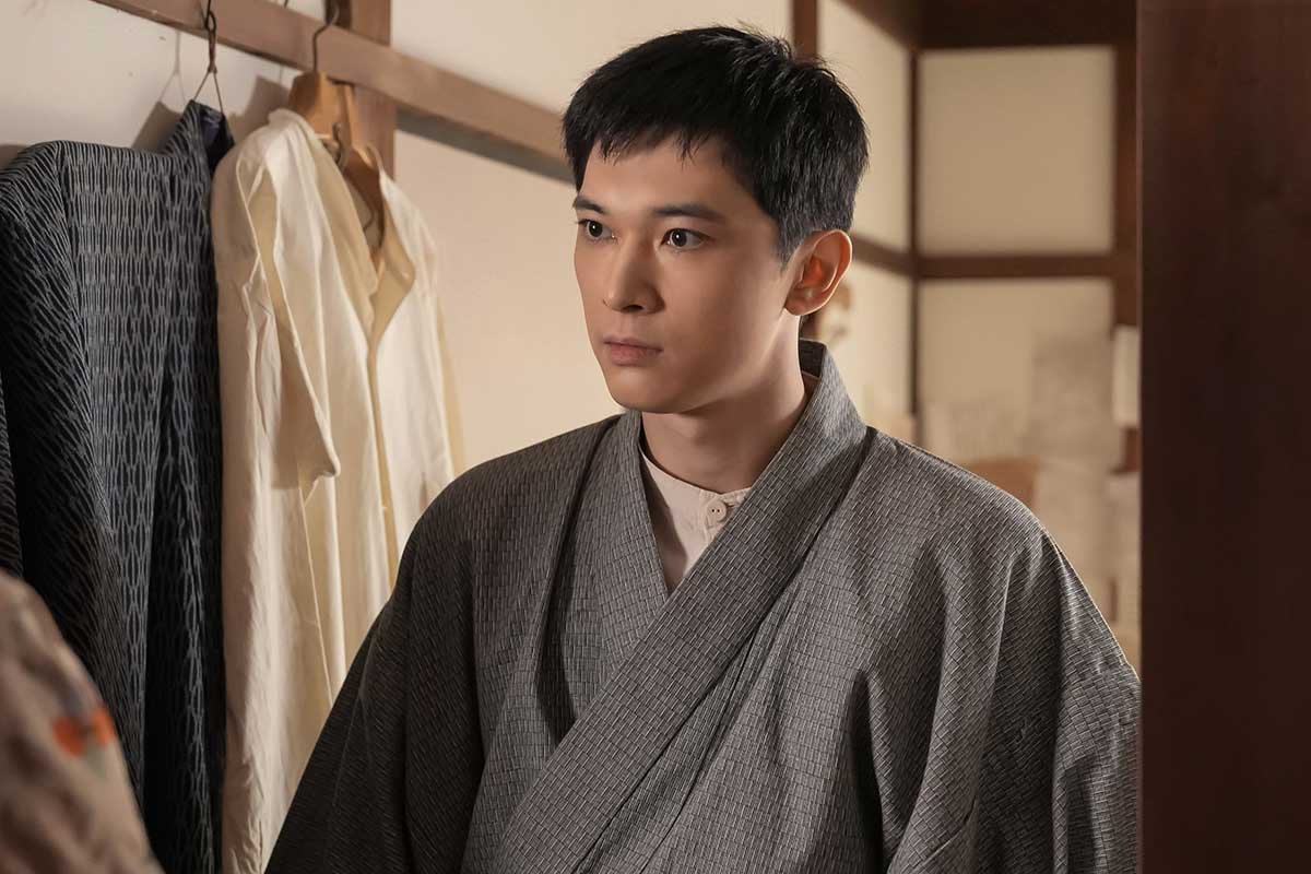 錦織を演じる吉沢亮【写真:(C)NHK】