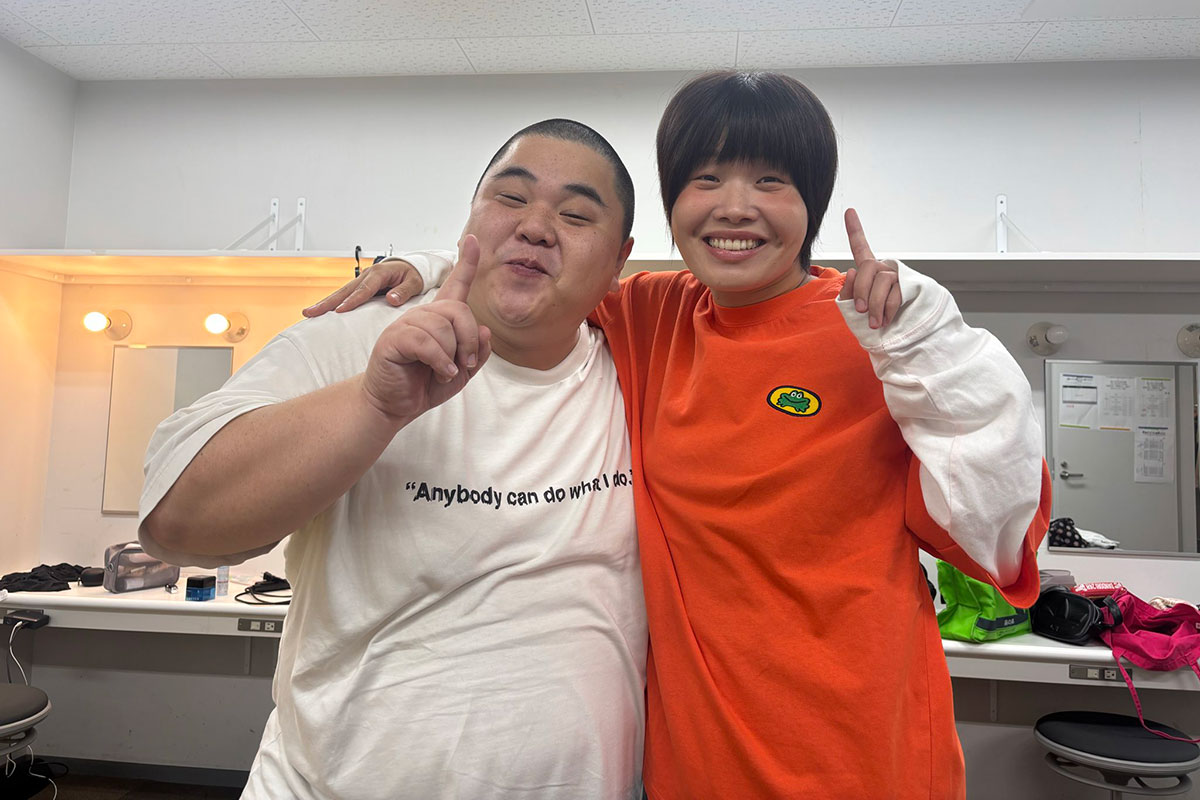 そいそ～す・カメオ＆ガンバレルーヤ・まひるが“エモすぎる再会”　鳥取の高校同級生→楽屋で2S「とんでもない衝撃」「青春を感じる」