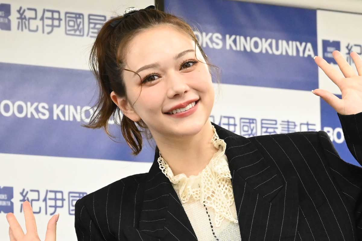 イベントに登場した村重杏奈【写真:ENCOUNT編集部】