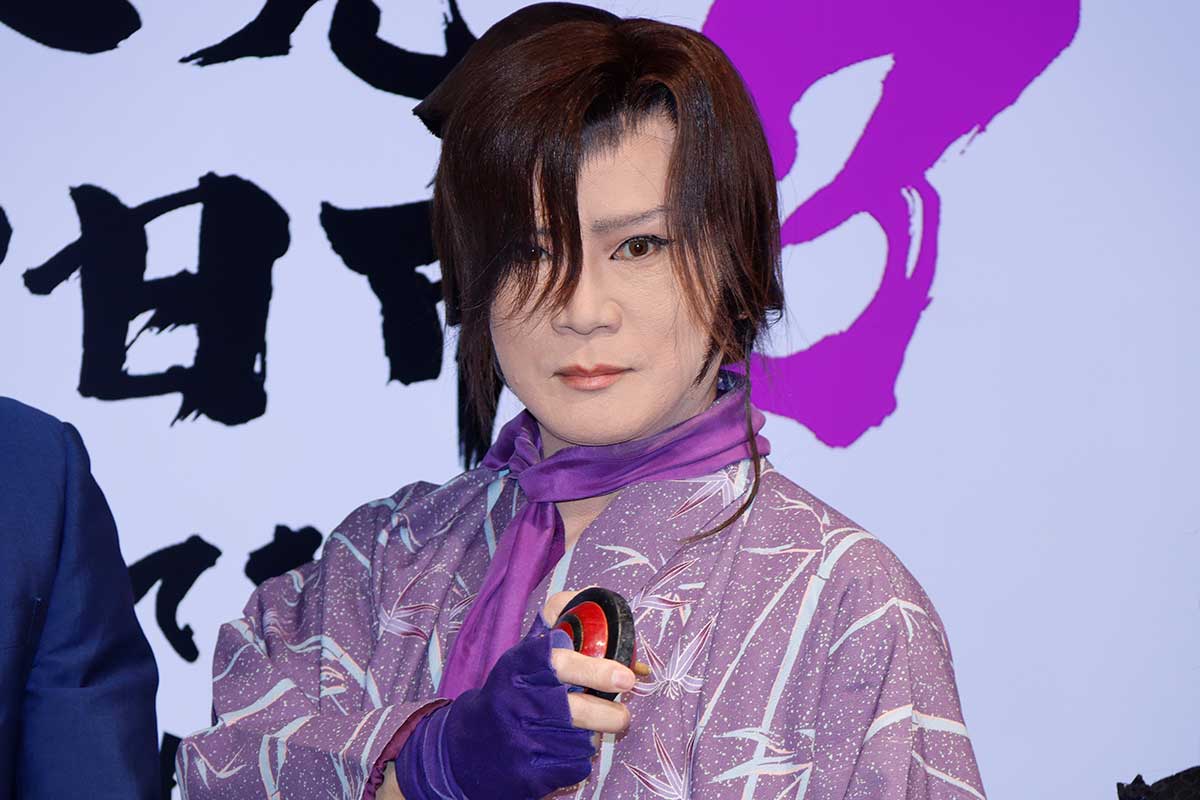 イベントに出席した京本政樹【写真:ENCOUNT編集部】