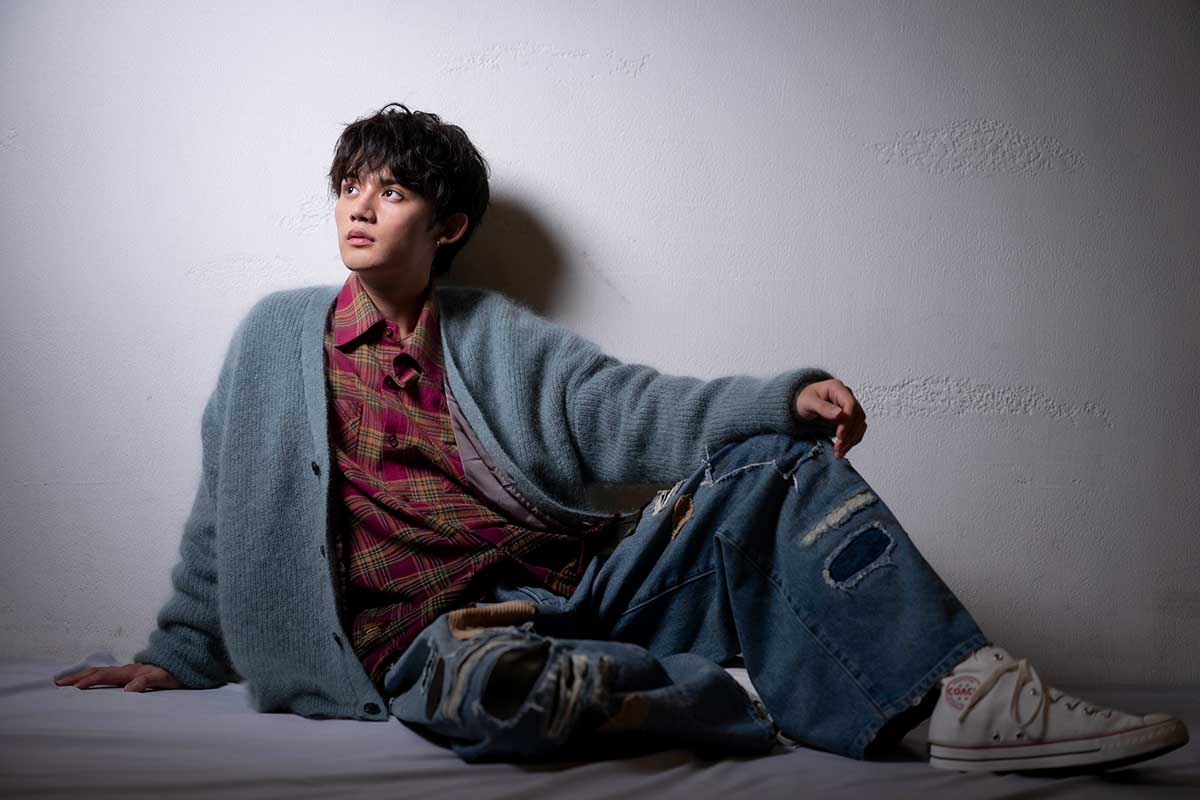 作詞作曲はコロナ禍のステイホーム期間中に覚えた【写真:藤岡雅樹】