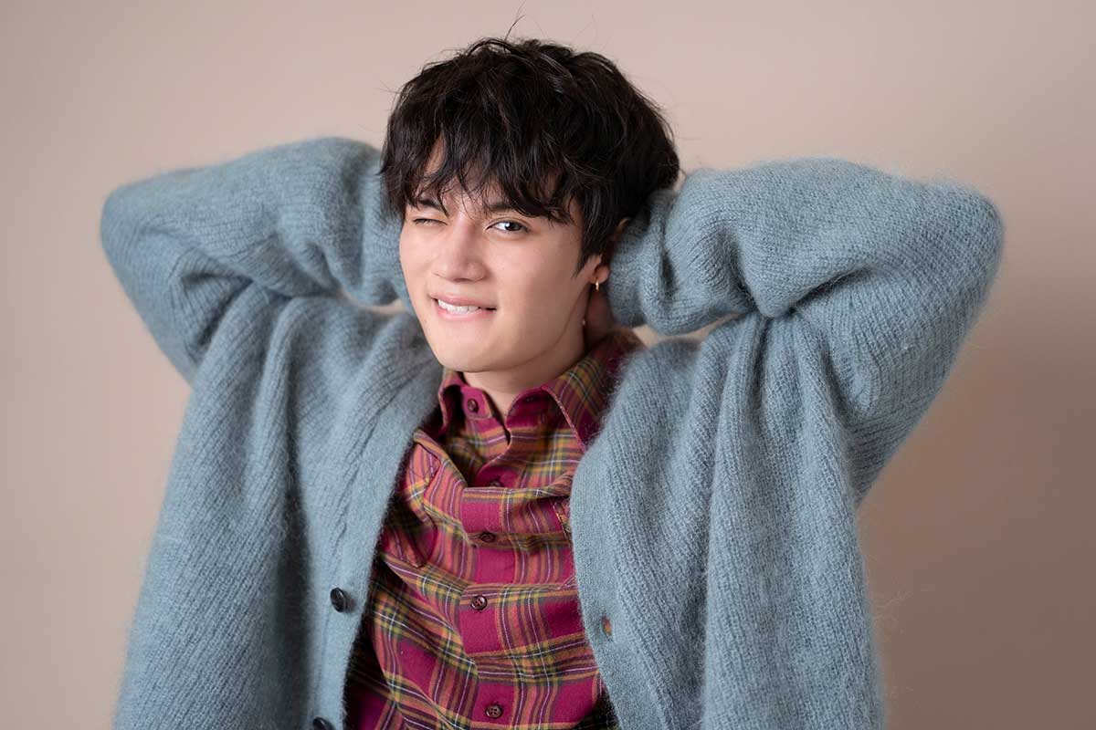 筋トレと同じくらいカメラにも夢中と語った【写真：藤岡雅樹】