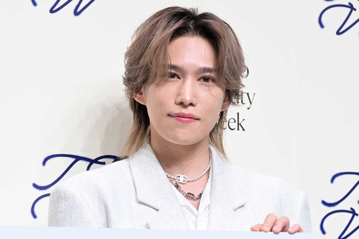 発表会に登壇したKis-My-Ft2の千賀健永【写真:ENCOUNT編集部】