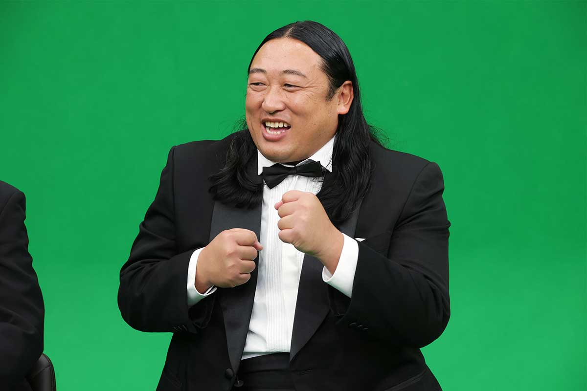 挑戦してみたいことを明かした秋山竜次【写真:(C)テレビ東京】