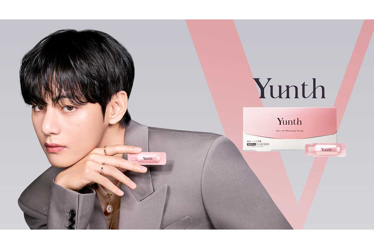 BTS・V、日本で除隊後初の広告出演　スキンケアブランドYunthのブランドアンバサダー就任