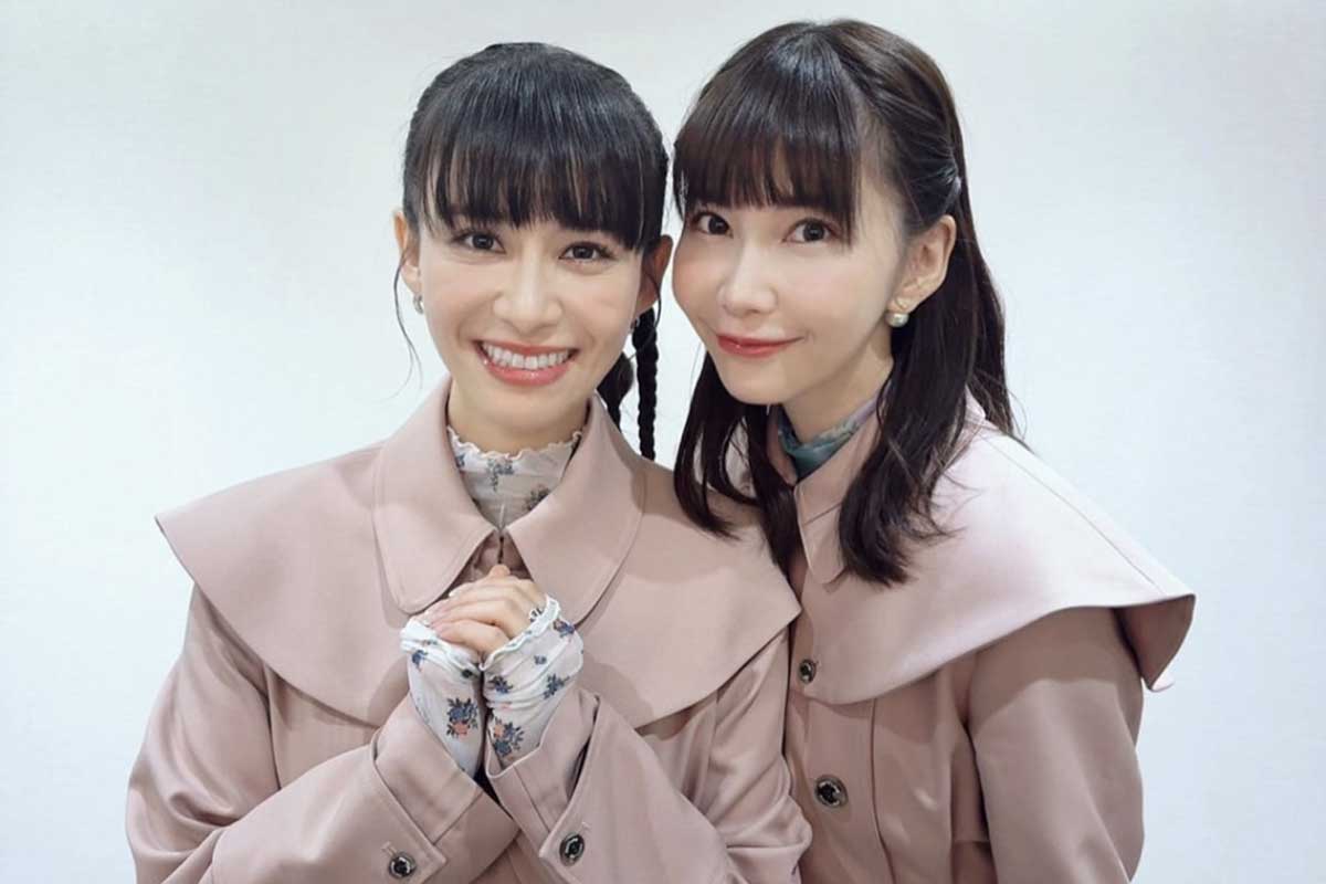 Perfumeあ～ちゃん＆ちゃあぽん、貴重な姉妹ショット　“双子コーデ”に「美人姉妹」「最高に素敵」の声
