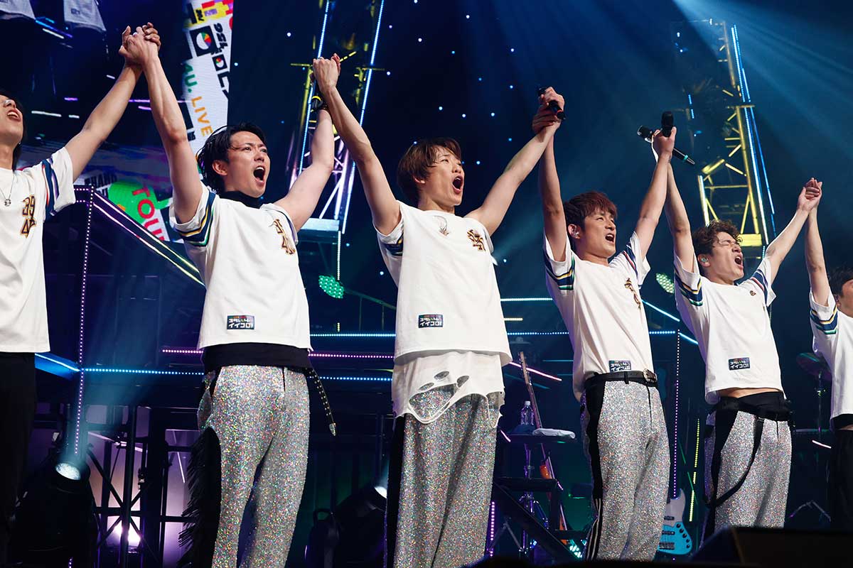 アンコールで感謝を伝えたふぉ～ゆ～