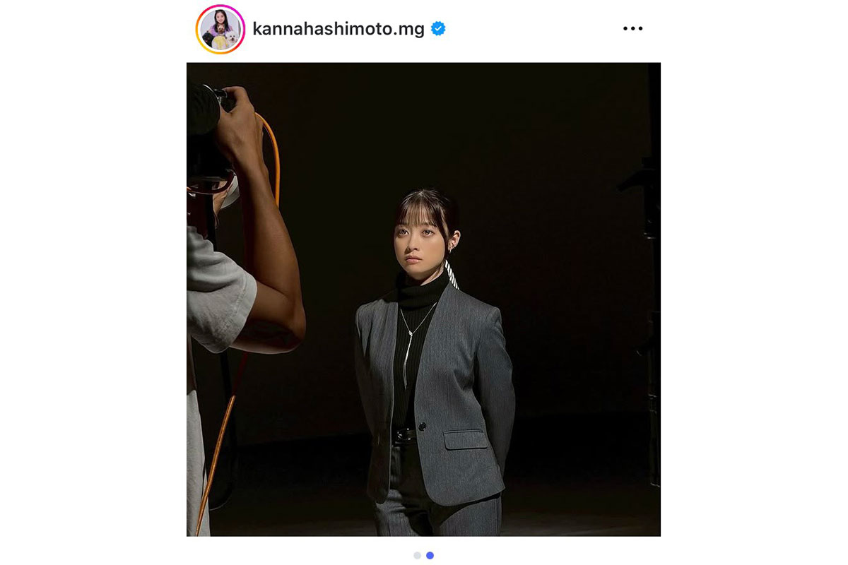 橋本環奈のマネジャーの実際の投稿【写真:インスタグラム(@kannahashimoto.mg)より】