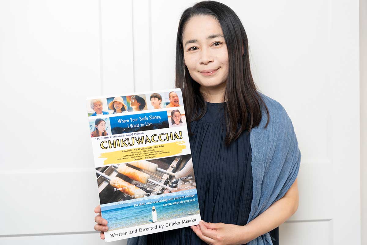 インタビューに応じた三坂知絵子監督【写真:増田美咲】