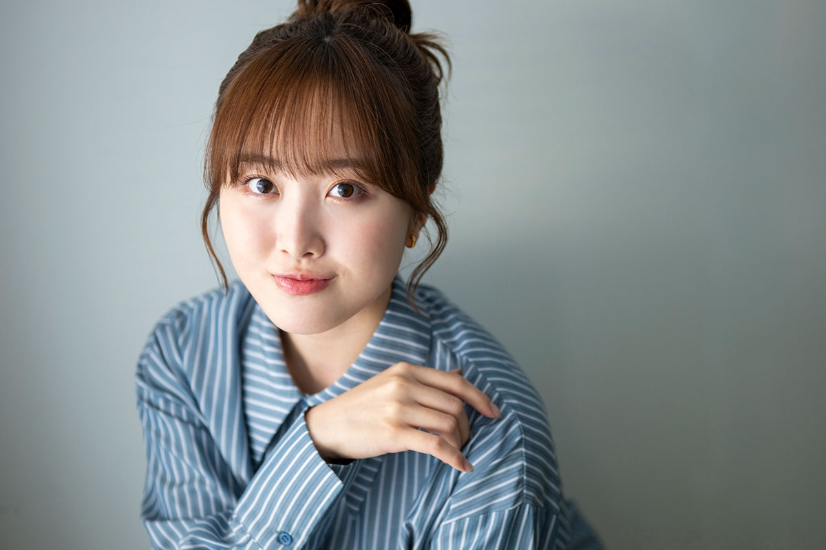 インタビューに応じた本田望結【写真：舛元清香】