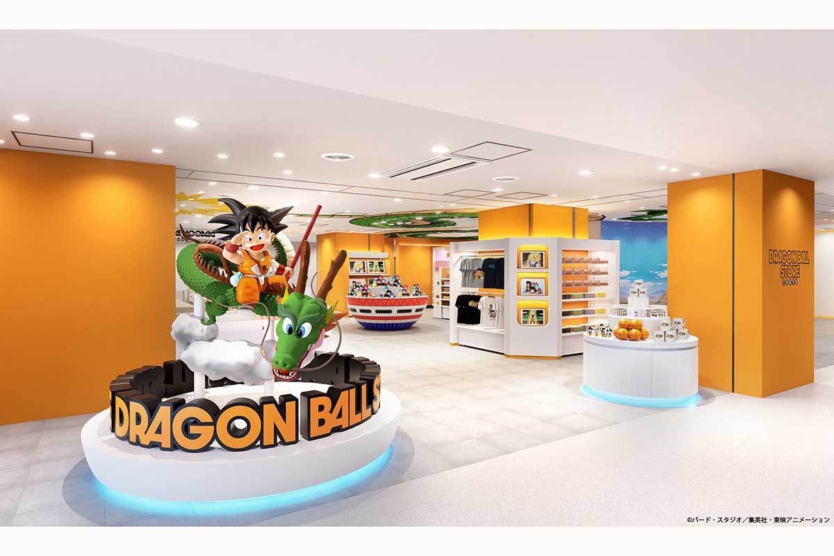 世界初『ドラゴンボール』公式ストア、店舗イメージ＆オリジナルグッズ＆ノベルティが解禁