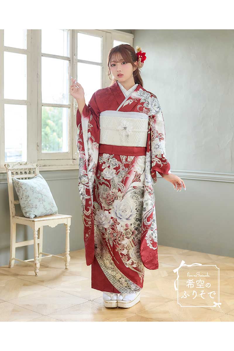 振袖モデルに起用された希空