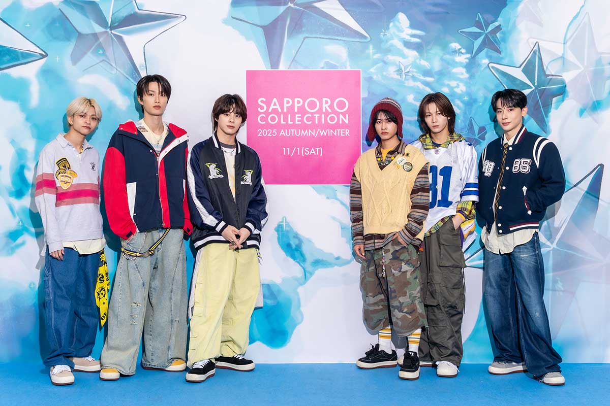 “ぬくぬく系”ONSENSE、サツコレで2曲披露　ウサ タクマ＆ヨシミチはランウェイにも登場【サツコレ2025AW】