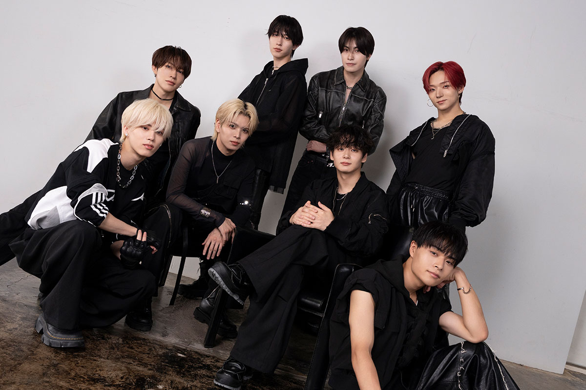 （前列左から）小堀柊、栗田航兵、太田駿静、海帆（後列左から）高橋わたる、四谷真佑、西島蓮汰、古瀬直輝【写真：増田美咲】