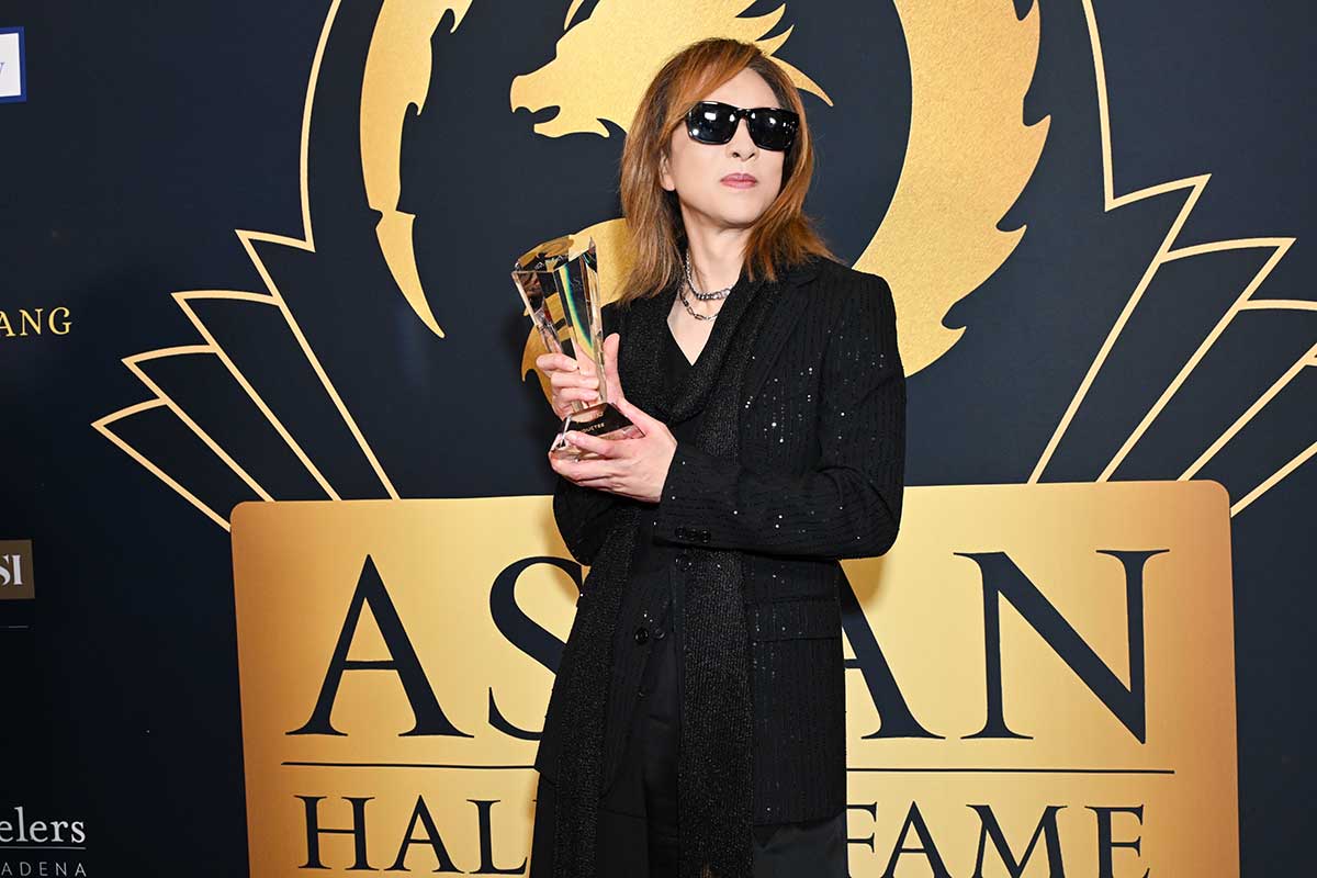 YOSHIKI、2025年「Asian Hall of Fame」に殿堂入り「心から光栄に思います」　『Endless Rain』披露