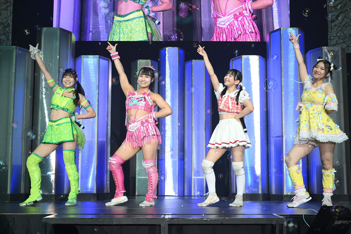 アップアップガールズ(プロレス)【写真:(C)東京女子プロレス】