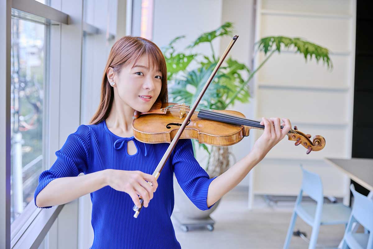 「いろんなジャンルの音楽を録音してみたい」と語った【写真：くさかべまき】