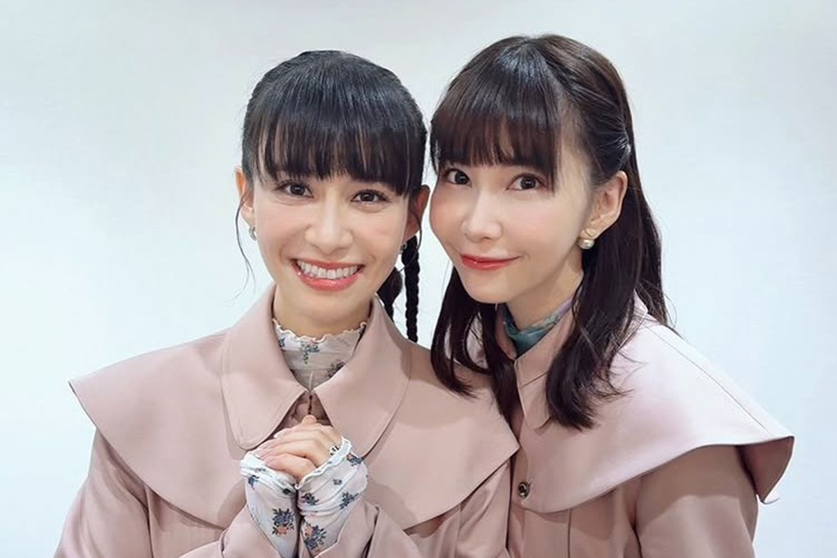 Perfumeあ～ちゃん、妹ちゃあぽんとの貴重2ショット「そっくり」「本当に美人姉妹」