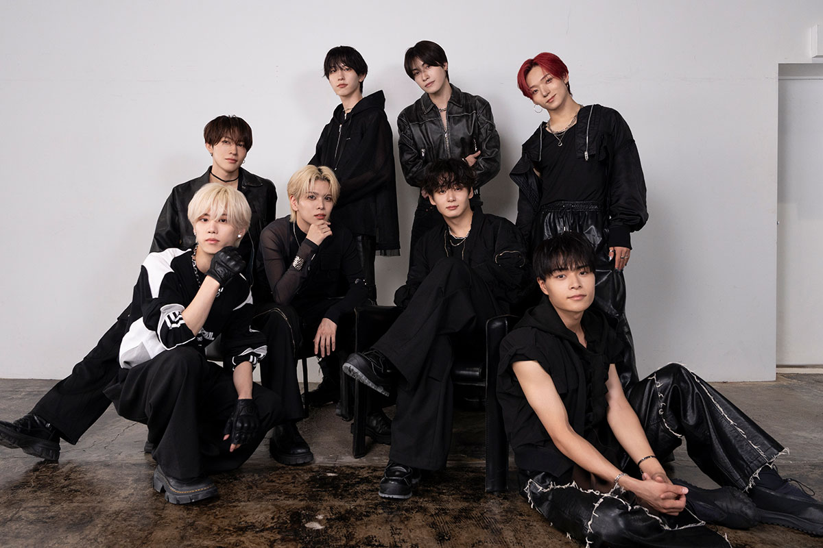 (前列左から)小堀柊、栗田航兵、太田駿静、海帆(後列左から)高橋わたる、四谷真佑、西島蓮汰、古瀬直輝【写真:増田美咲】