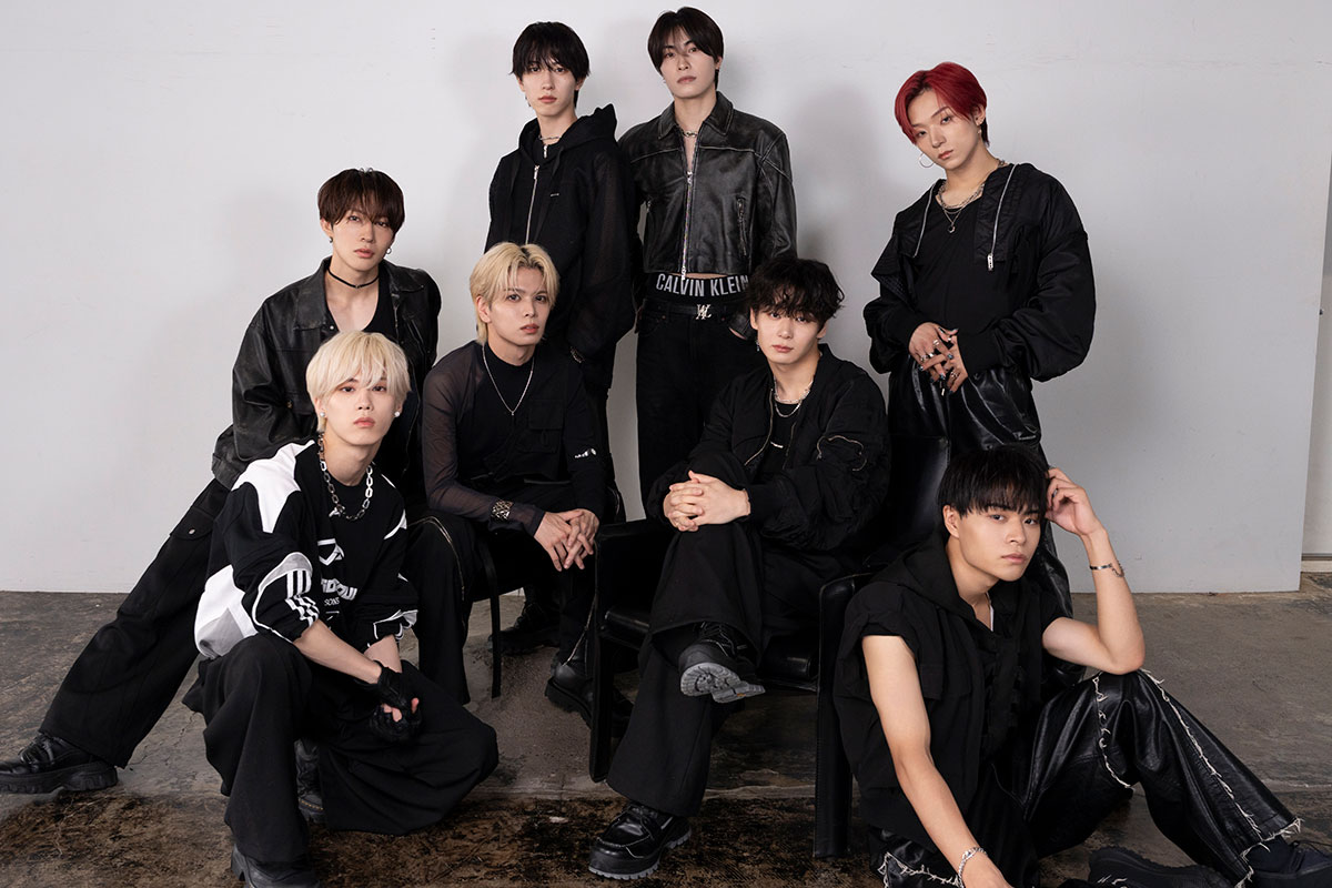 （前列左から）小堀柊、栗田航兵、太田駿静、海帆（後列左から）高橋わたる、四谷真佑、西島蓮汰、古瀬直輝【写真：増田美咲】