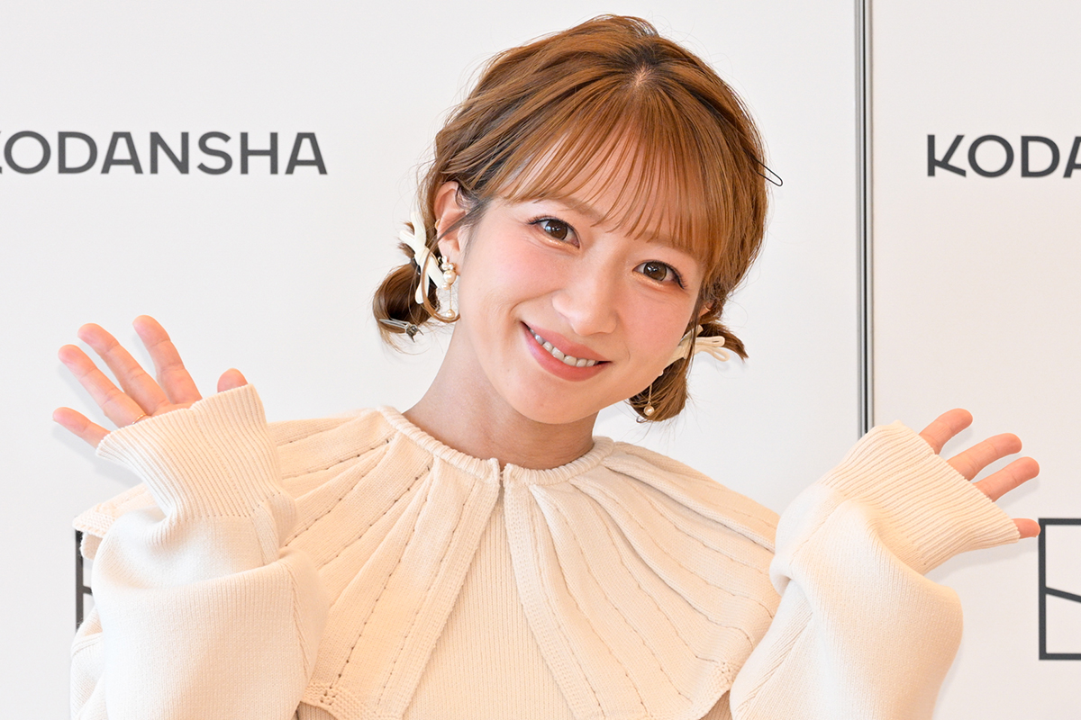 辻希美【写真：ENCOUNT編集部】