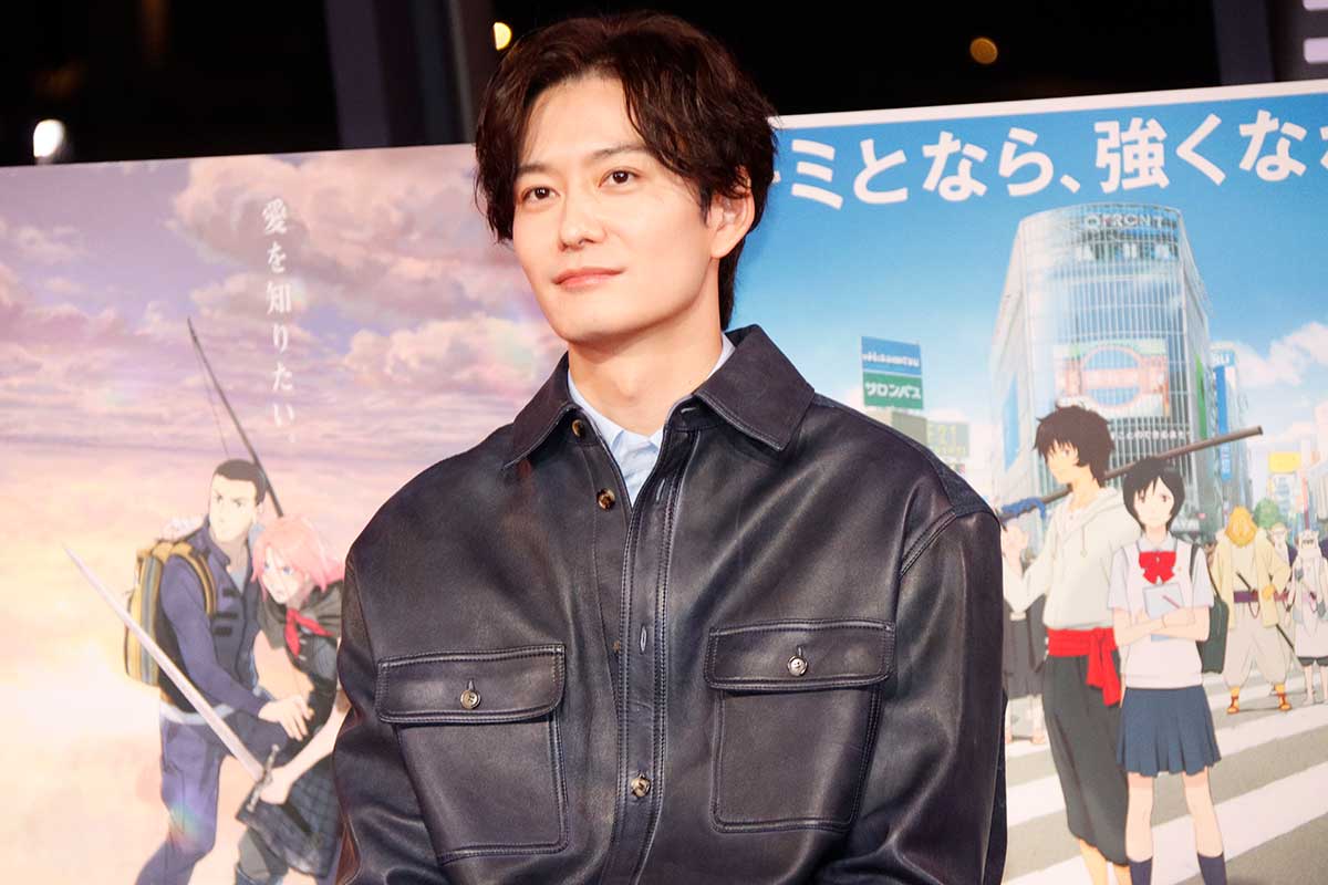 イベントに登壇した岡田将生【写真:ENCOUNT編集部】